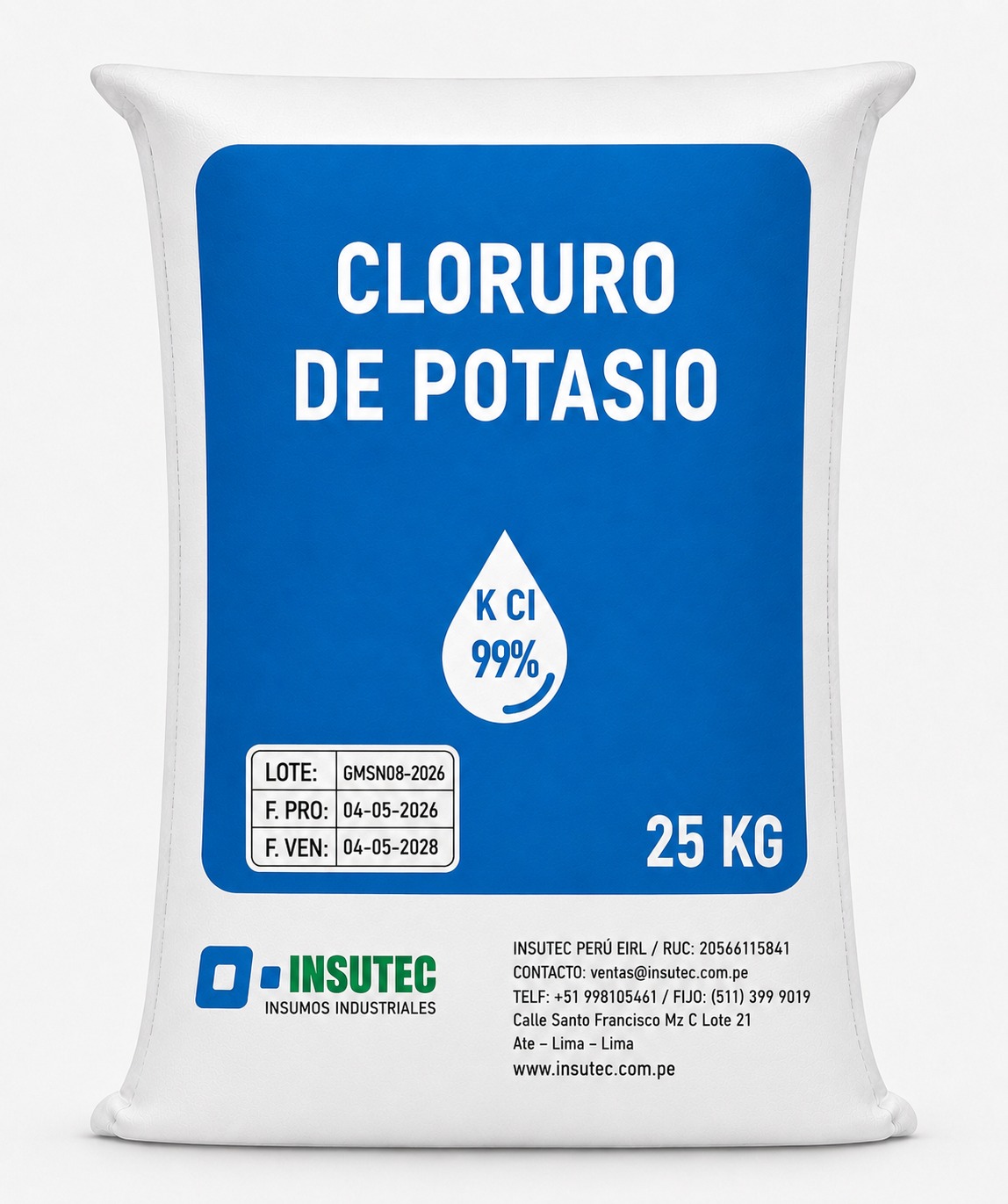 Cloruro de Potasio