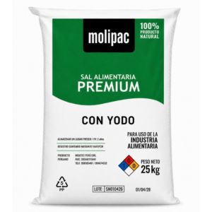 Sal Alimentaria con Yodo